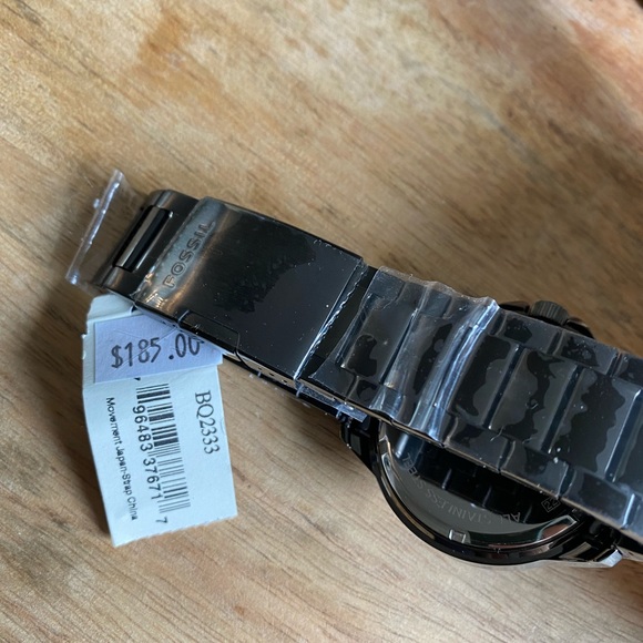 NWT Fossil Gunmetal Grey Watch - Picture 4 of 4